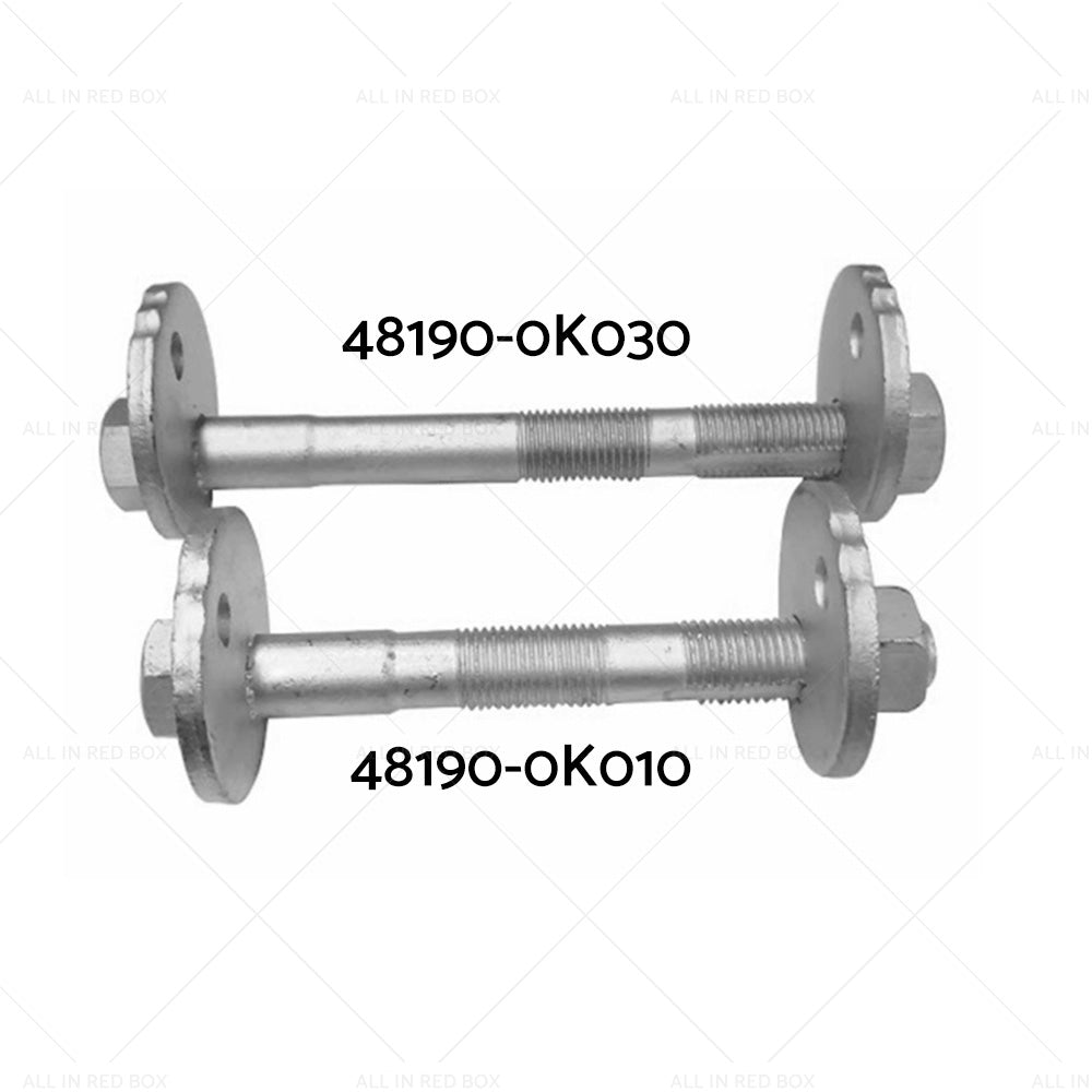 4PC Front Control Arm Lower Camber Bolt Kit Suitable For Hilux KUN26 GGN25 05-15-2