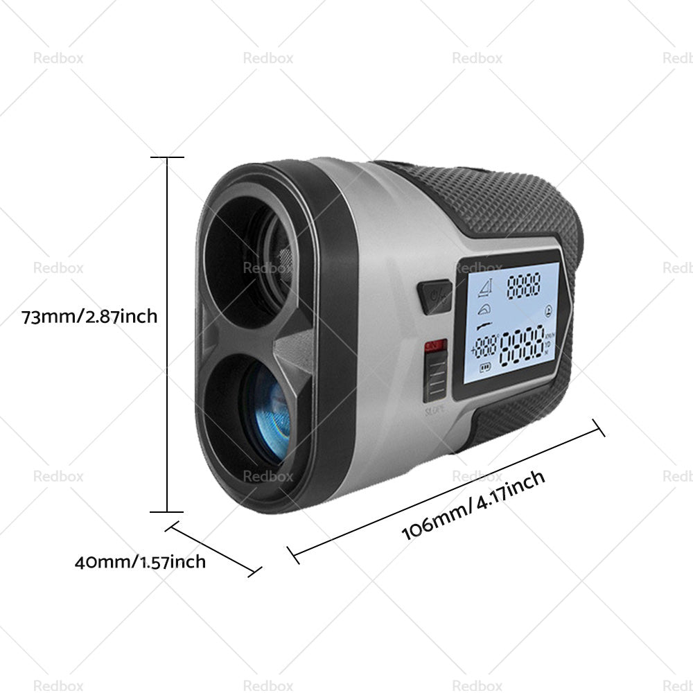 1200M Laser Golf Range Finder Slope on or off LCD Display Screen Vibration-2