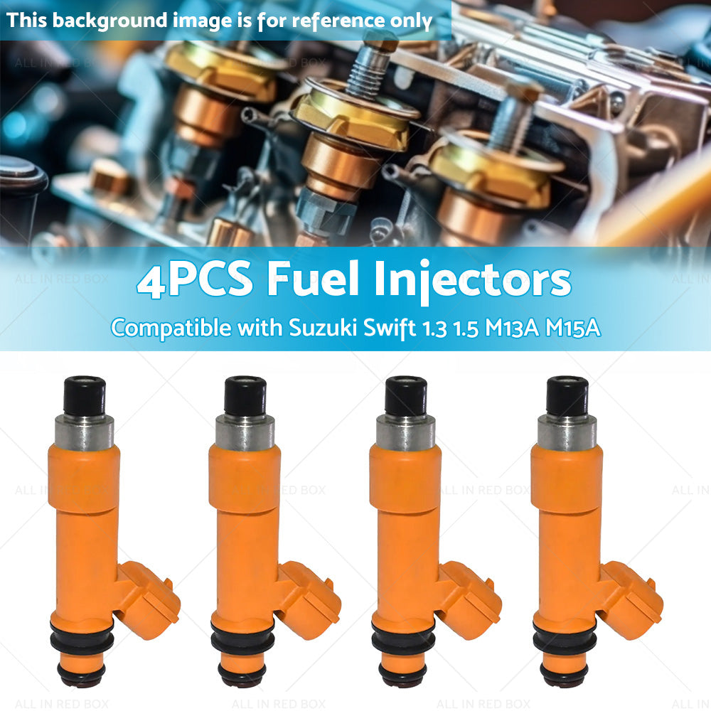 4PCS Fuel Injector 297500-0120 Suitable for Suzuki Swift 1. 3 1. 5 M13A M15A 05-16-2