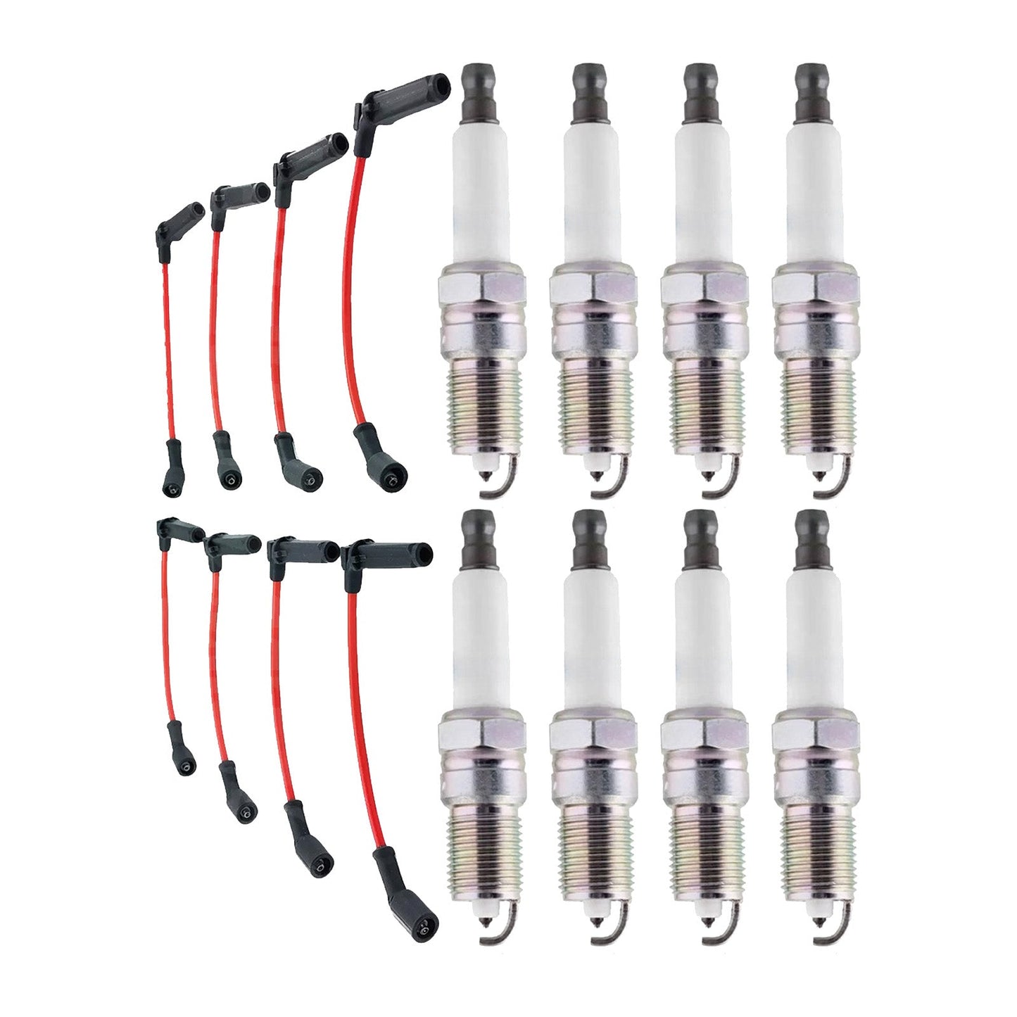 Ignition Leads Spark Plugs Set Suitable For Holden VZ Commodore L76 L77 19351569-1