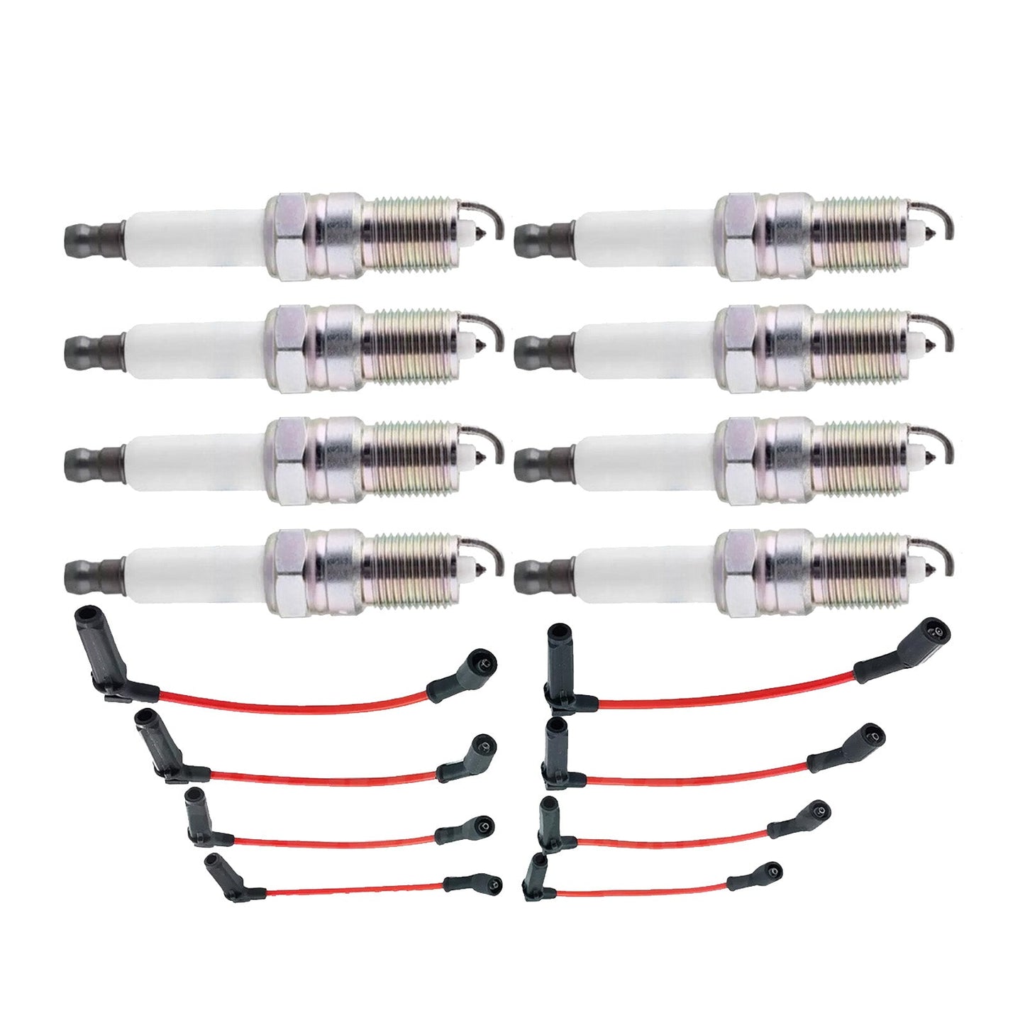 Ignition Leads Spark Plugs Set Suitable For Holden VZ Commodore L76 L77 19351569-0