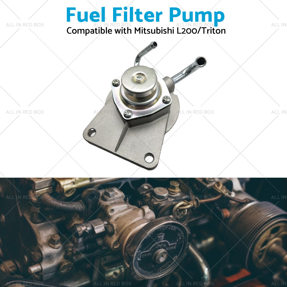 Diesel Fuel Filter Primer Pump Suitable For Mitsubishi Triton ML MN 2. 5L 05-15-3