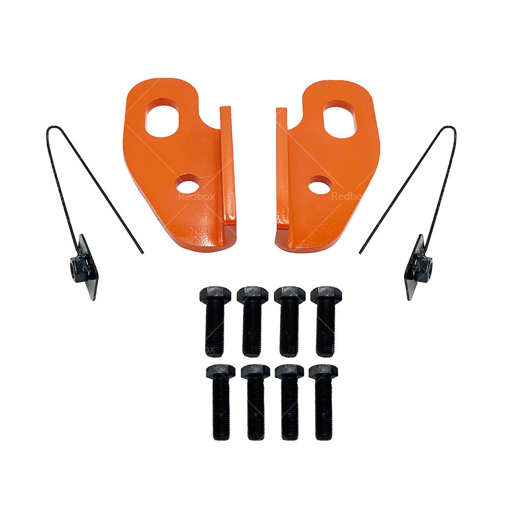 2pcs Recovery Tow Point Kit Hitch Suitable For Nissan Patrol GU Series 2 3 4 5-1