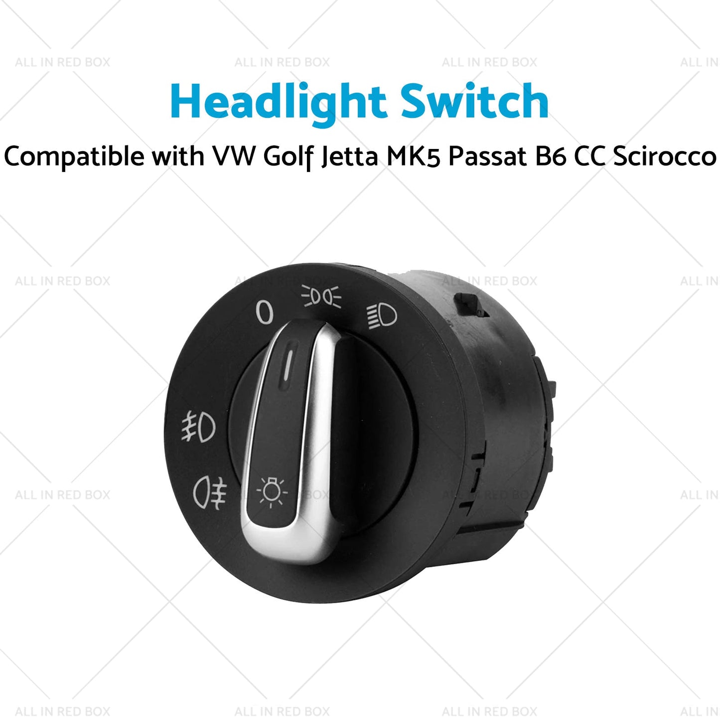 Headlight Switch Suitable for VW Golf Jetta MK5 Passat B6 CC Scirocco 5ND941431A-3