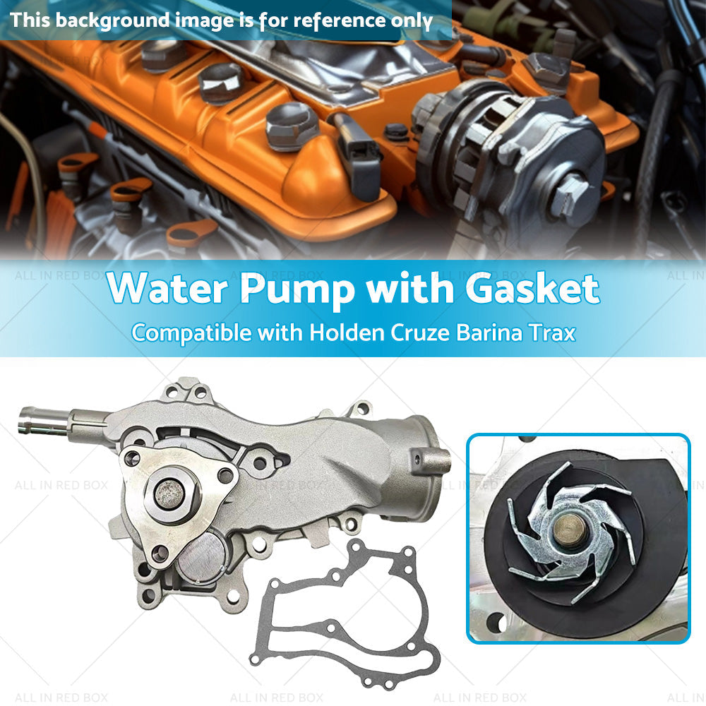 Water Pump Suitable for Holden Cruze JH 1. 4L Barina TM Trax TJ A14NET 1. 4L Turbo-2