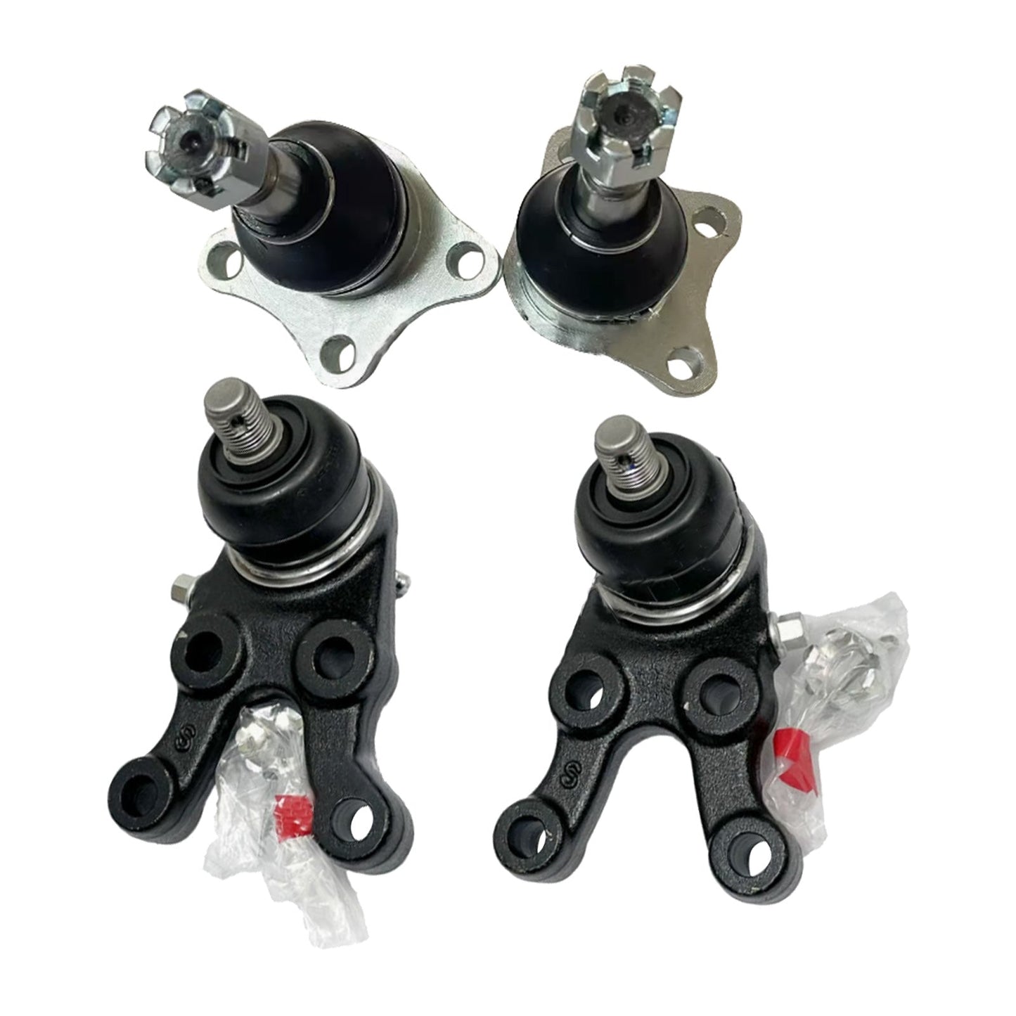 4x Upper & Lower Ball Joint Kit Suitable for Mitsubishi Pajero NH NJ NK NL 91-00-5