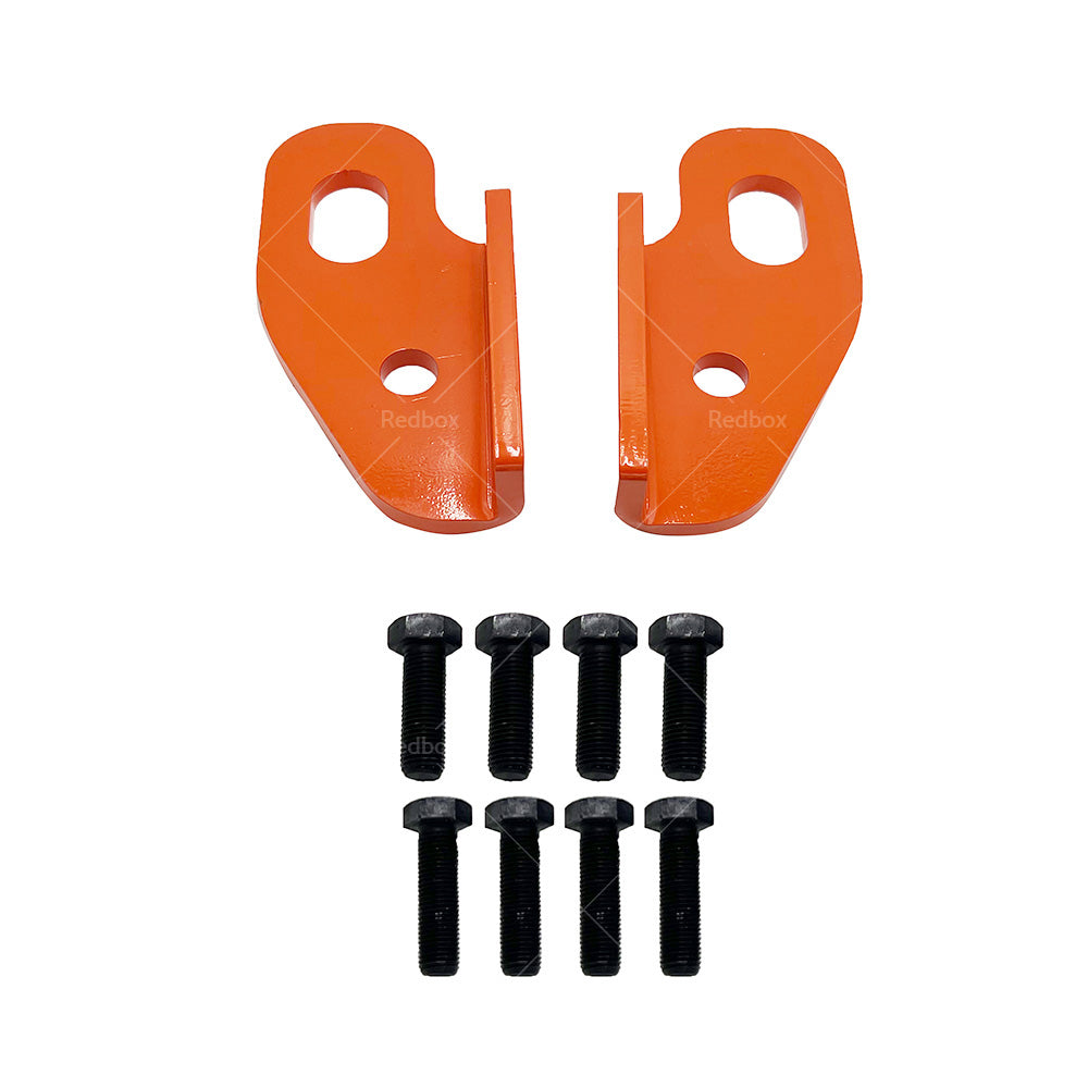 2pcs Recovery Tow Point Kit Hitch Suitable For Nissan Patrol GU Series 2 3 4 5-3