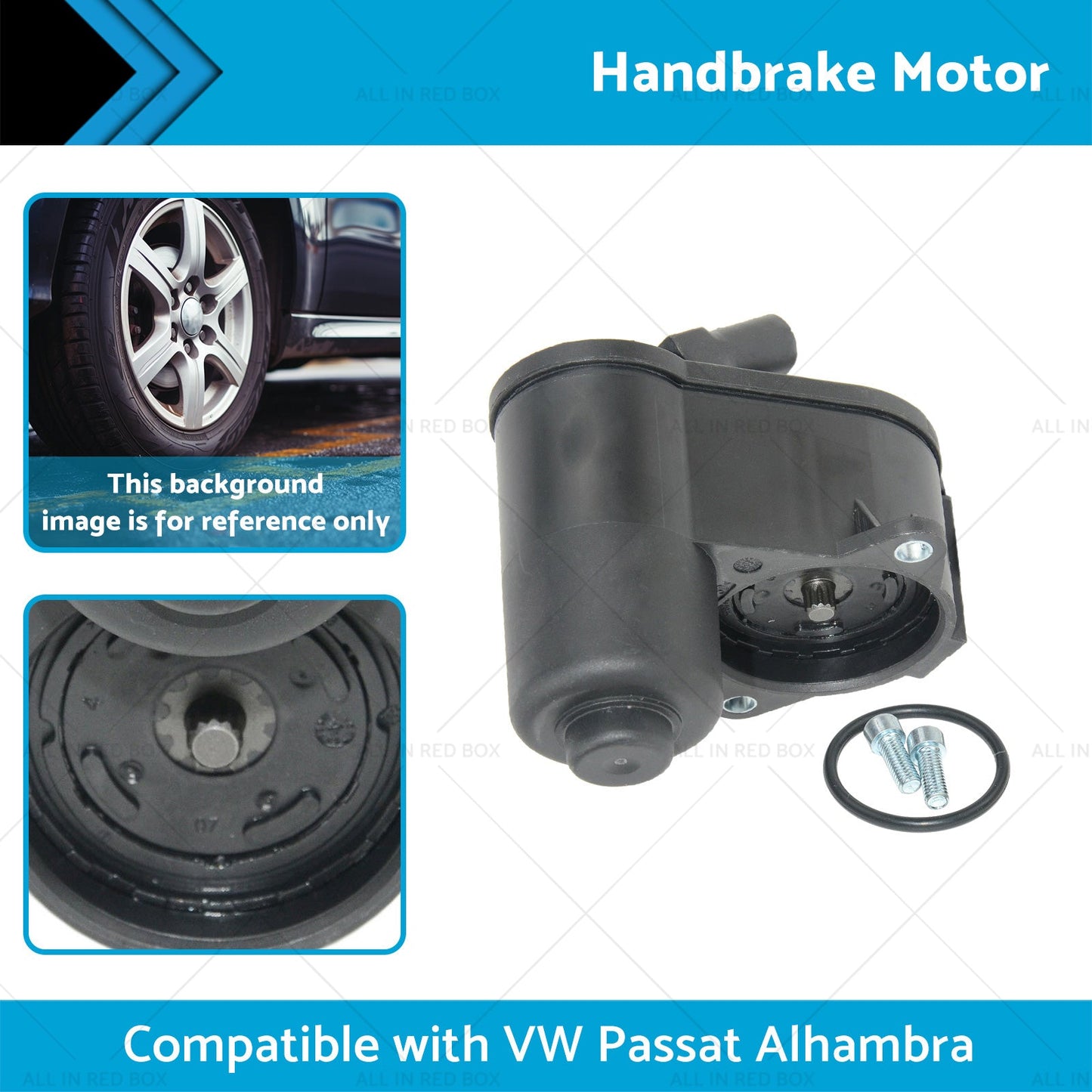 3C0998281A 3C0998281B Handbrake Motor Suitable for Audi VW Passat Alhambra 08-15-1
