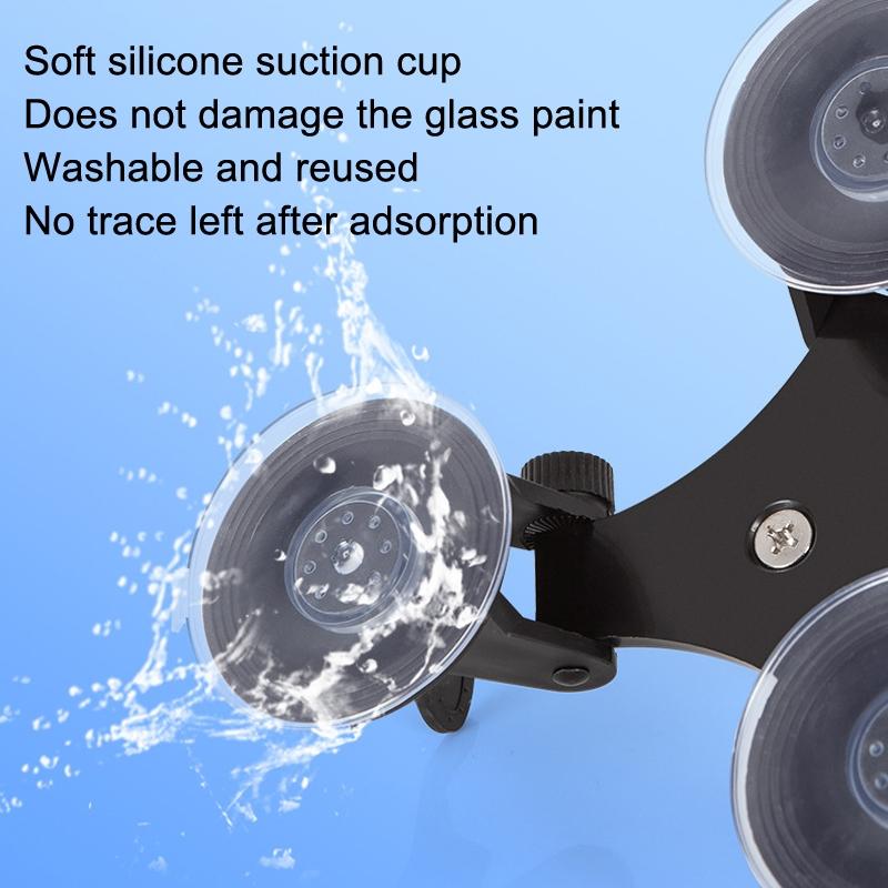 Universal Car Suction Cup Mount for Video Shooting