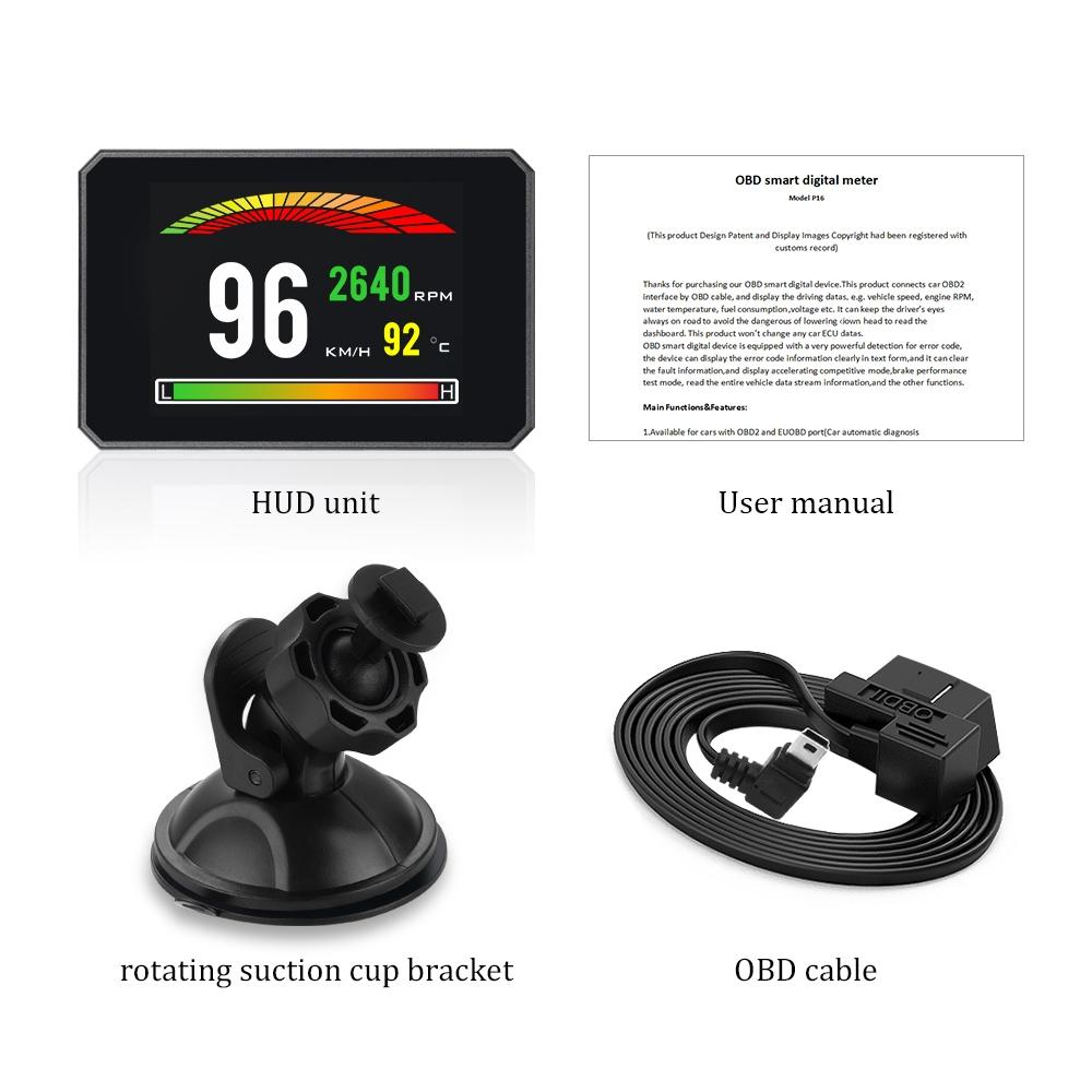 Car Hud Head Up Display Obd2 Code Eliminator