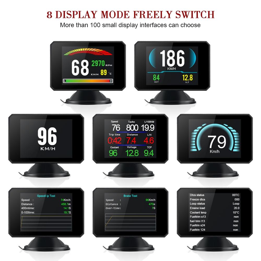 Car Hud Head Up Display Obd2 Code Eliminator