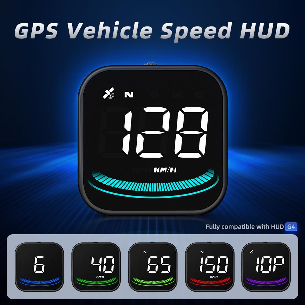 Smart Gps Hud For Car Speedometer & Alarm Reminder