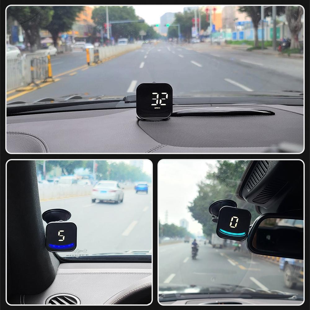 Smart Gps Hud For Car Speedometer & Alarm Reminder