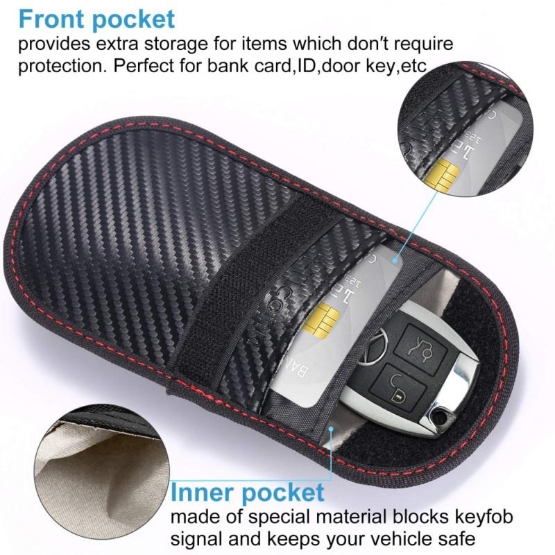 Car Key and Phone Rfid Shielding Set