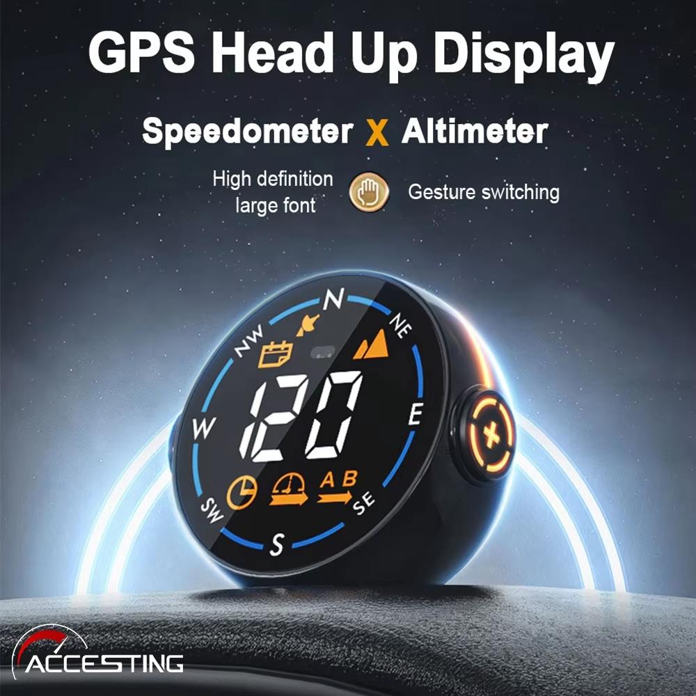 Usb Car Gps Altitude Meter Head Up Display