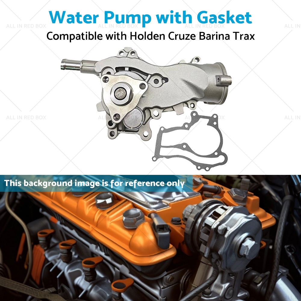 Water Pump Suitable for Holden Cruze JH 1. 4L Barina TM Trax TJ A14NET 1. 4L Turbo-4