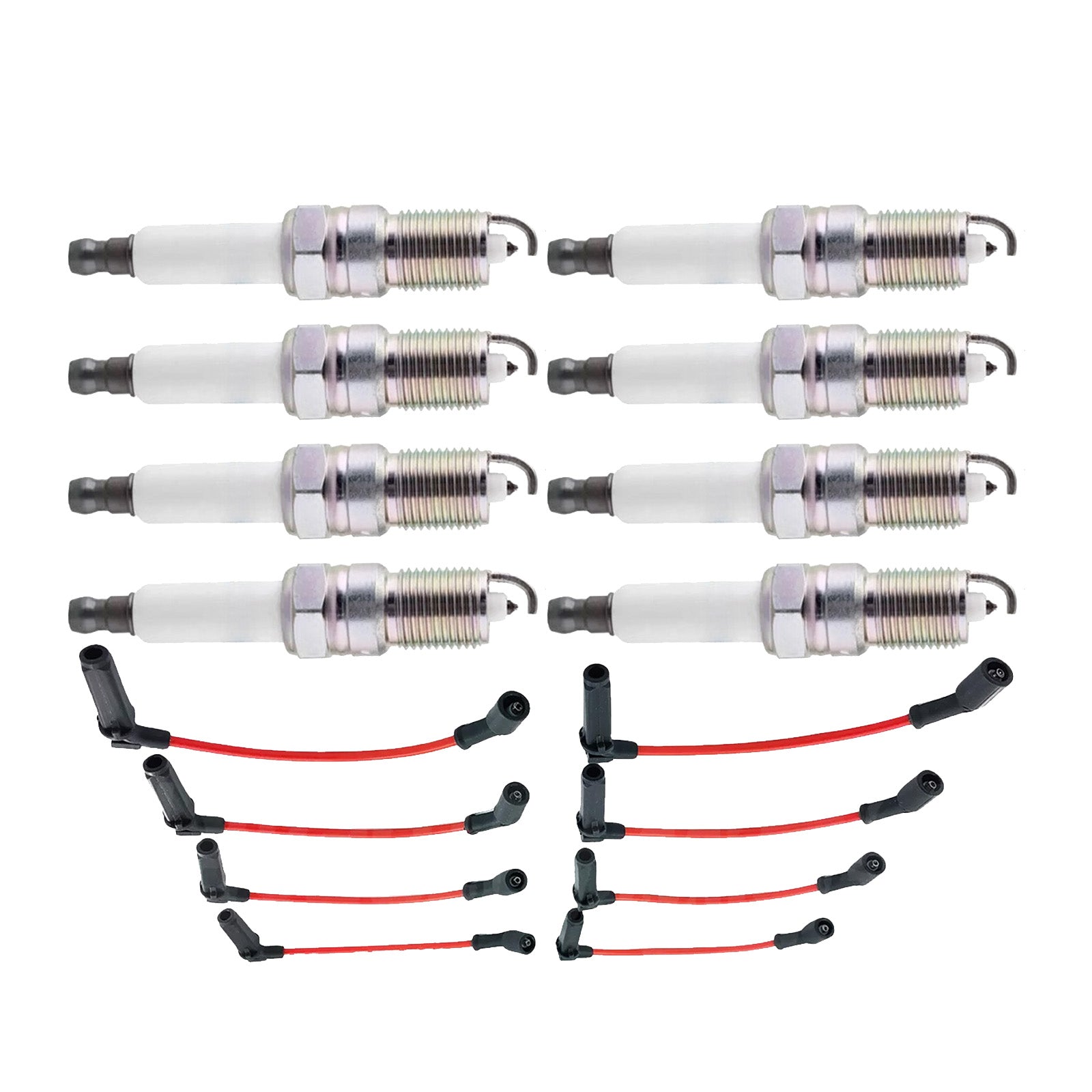 Ignition Leads Spark Plugs Set Suitable For Holden VZ Commodore L76 L77 19351569-0