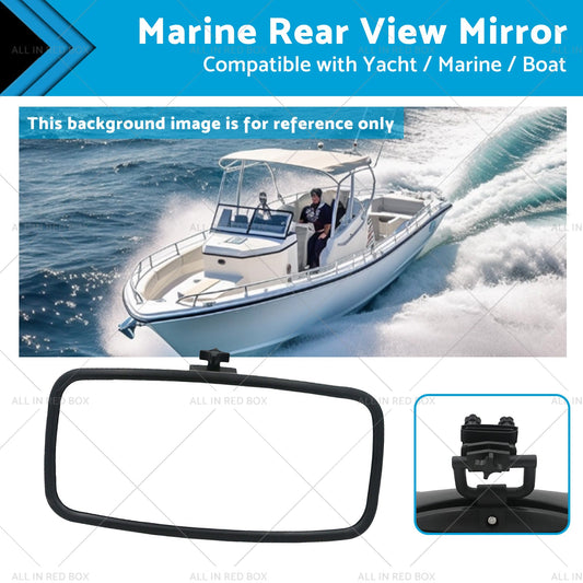 Retrofit Mount Bracket Ski Pontoon Rear View Mirror For Marine Boat Yacht-0