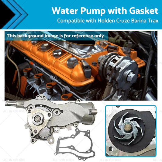 Water Pump Suitable for Holden Cruze JH 1. 4L Barina TM Trax TJ A14NET 1. 4L Turbo-0