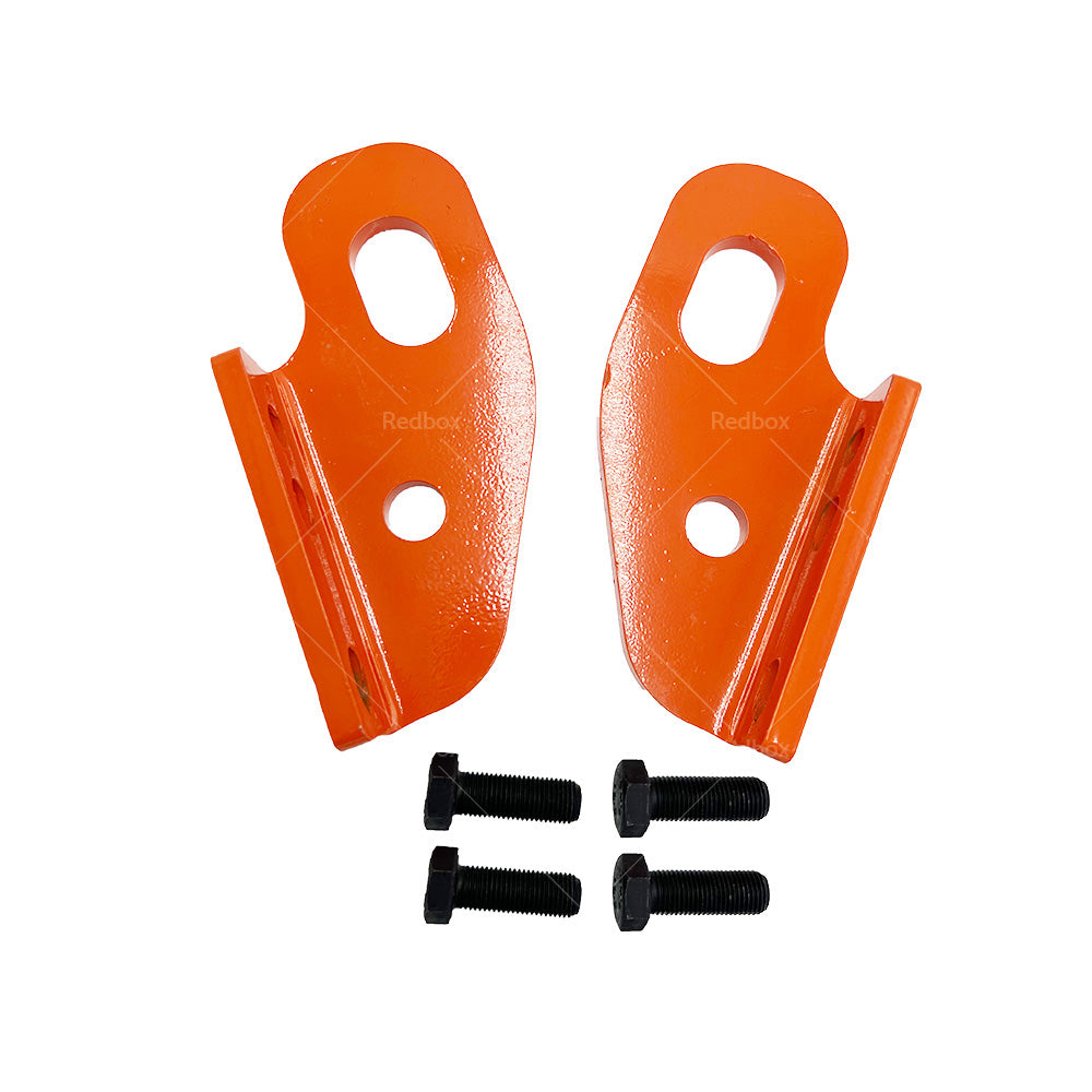 2pcs Recovery Tow Point Kit Hitch Suitable For Nissan Patrol GU Series 2 3 4 5-4