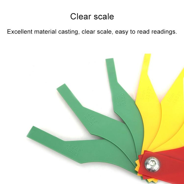 Brake Pad Thickness Gauge for Car - Scale Ruler
