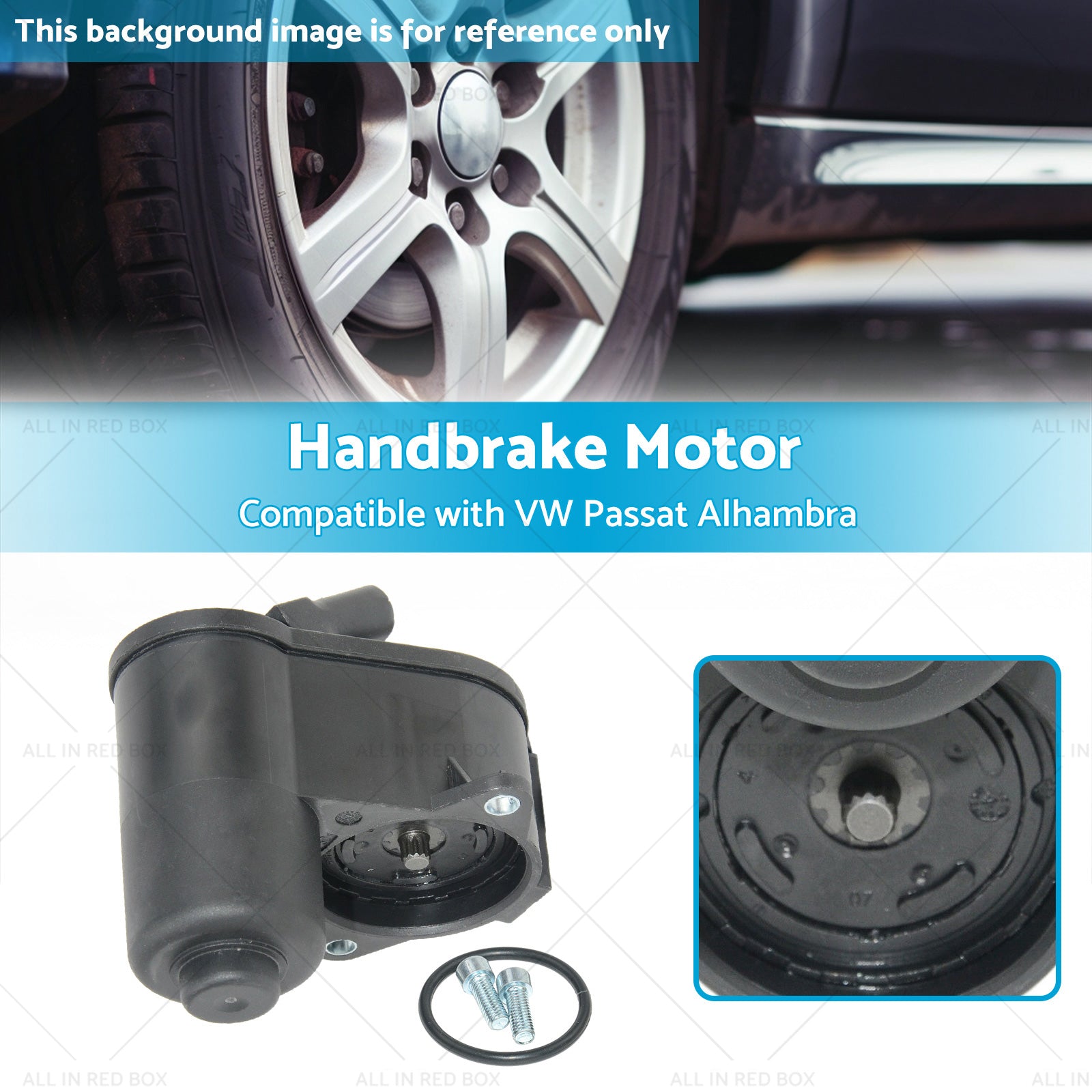 3C0998281A 3C0998281B Handbrake Motor Suitable for Audi VW Passat Alhambra 08-15-2